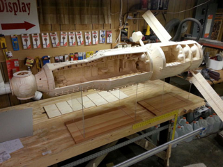 Illustration for article titled Man makes giant 13.4-foot-long space station with 282,000 matchsticks